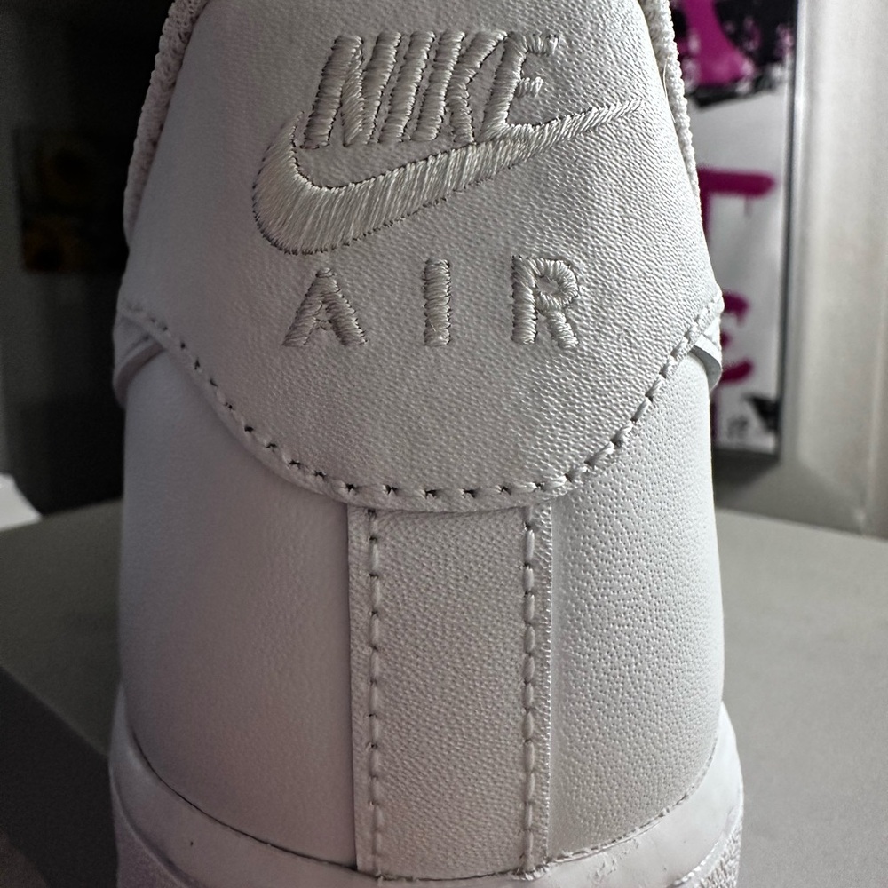 Nike Air Force 1 ’07, white, 9.5 men’s, NWT